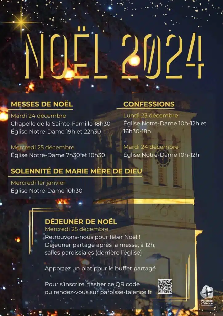 affiche noel 2024